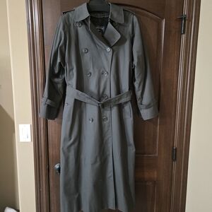 Burberry Charcoal Trench Coat